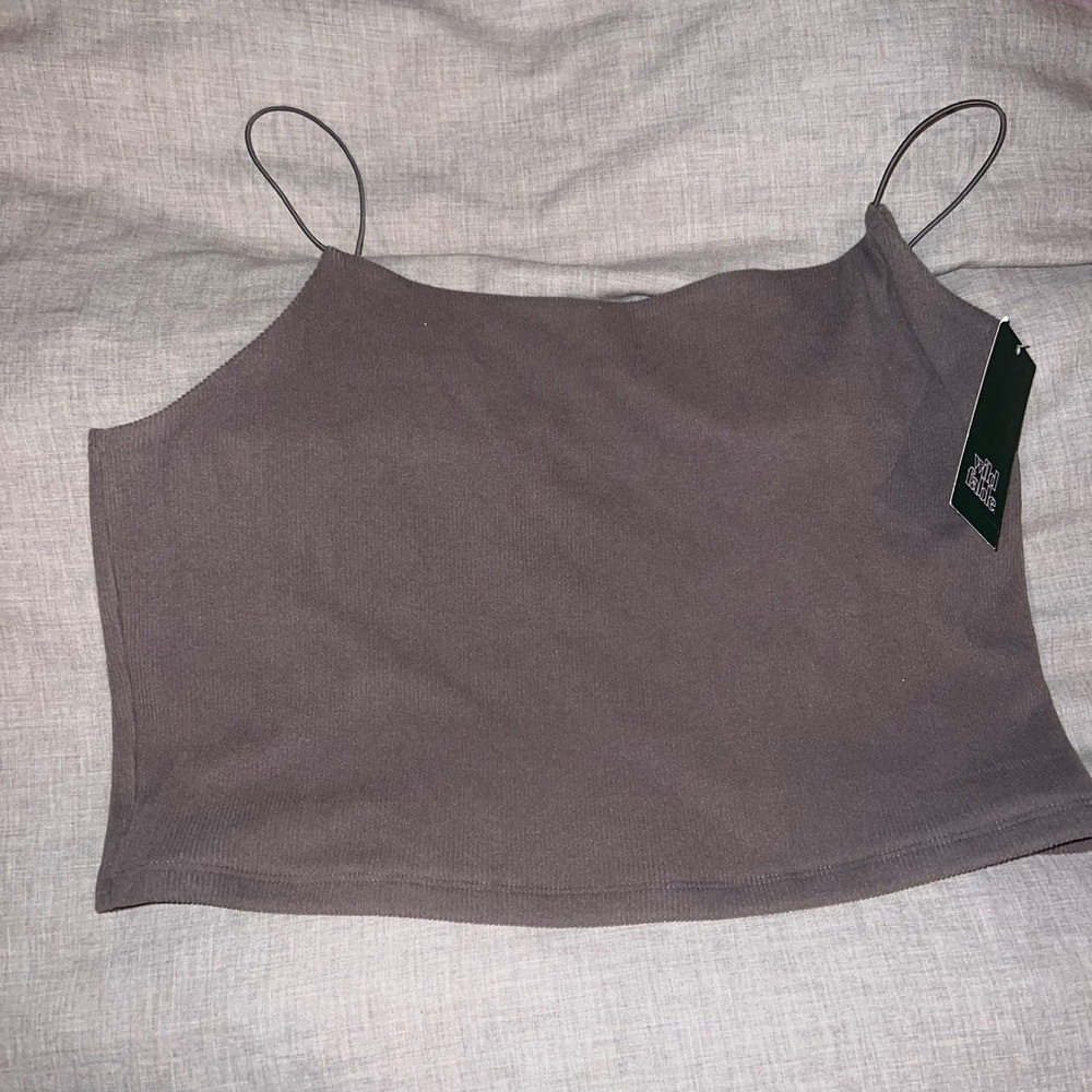 Wild Fable Spaghetti Strap Ribbed Tank Top - Size Large NWT